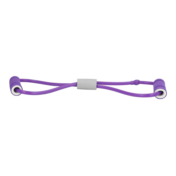 Figur 8 Resistance Band Professional Latex 8 Resistance Band utvidede bærbare motstandsbånd med mykt skumhåndtak