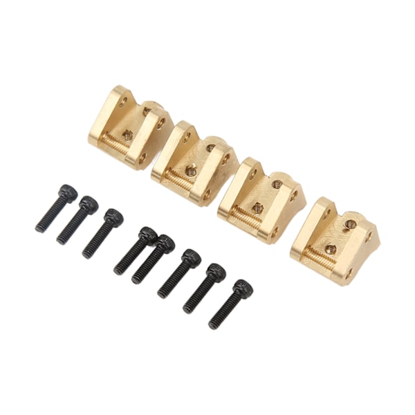 Messing for- og bagaksel styrestangsbeslag til Axial Scx10 II 90046 90047 1/10 RC Crawler Bil