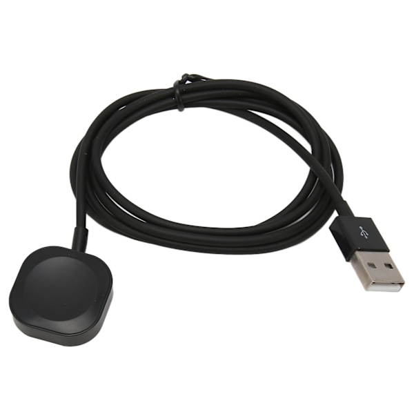 Kellolaturi USB Magneettinen Lataus 2.5W Nopea Lataus Kellolatauskaapeli IOS Watch Series 8 7 6 5 4 3 2 1 SE Musta Neliö