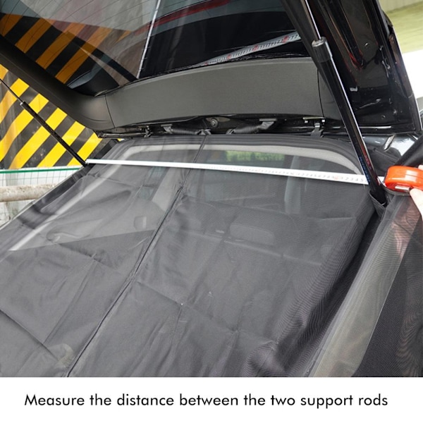 Trunk Cargo Shade Cover Magnetisk bil Trunk Anti Mosquito Sunshade Screen Anti Flying Net Trunk Shade