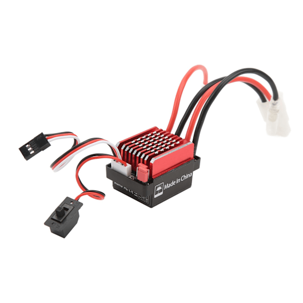 RC 60A Børstet ESC 6V 2A Elektrisk Hastighedskontrol til Traxxas til HSP til Redcat 1/10 RC Biler