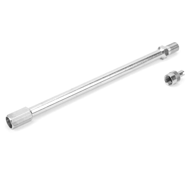 150 mm/5,9 tommer dækventilstikforlænger i aluminiumslegering til biler, motorcykler og dampbåde