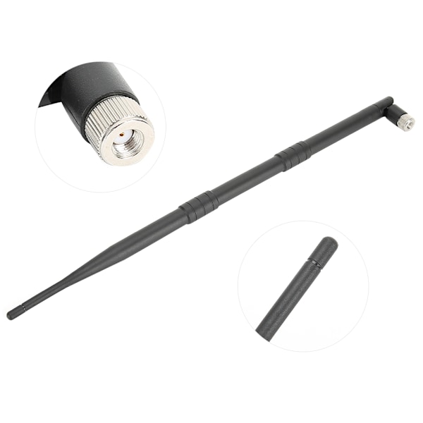 2.4G 10DBI WiFi Antenne RPSMA Enkelfrekvens Antenne for IP Kamera Trådløs Utvider Booster