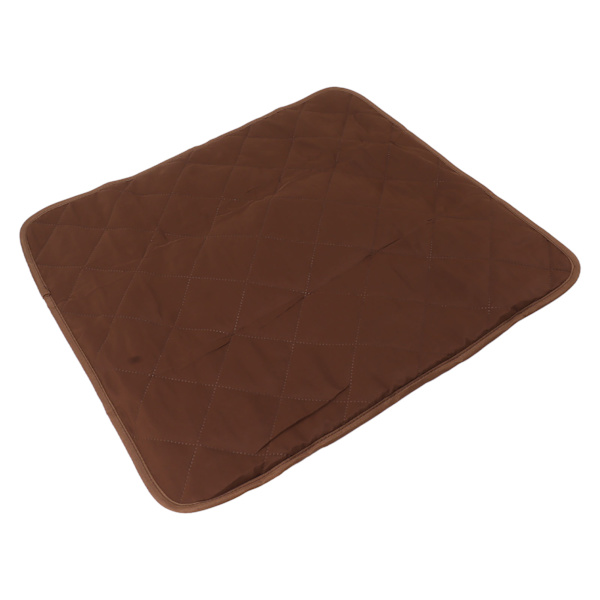 Stolpute Brun Stolputer Pads Anti Slip Vanntett Premium Bomullsmaterial Stolputer for Hjem Reise Bil Kontor