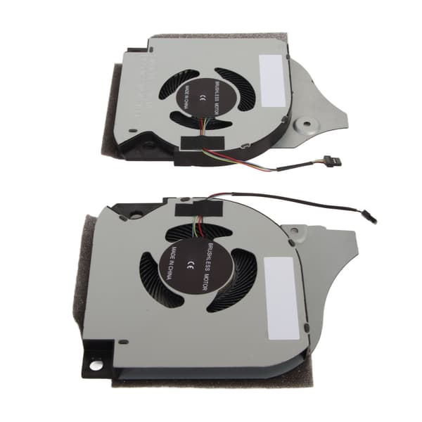 Bærbar køleventilator Effektiv køleventilator til DELL INSPIRON G5‑5590 G7‑7590 12V 006KT2 0C04TH CPU + GPU køleventilator