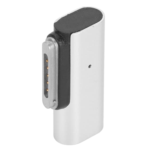 Type C til magnetisk adapter 140W PD hurtiglading LED-indikator Sink Alloy USB C til magnetisk adapter for OS X Laptop Side Bend