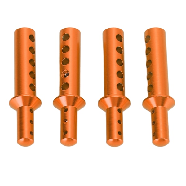 RC karossstolpe för 1/10 HSP 94111 94108 94188 08007 Höghållfast aluminiumlegering RC Car Shell Column med Car Shell Spänne Guld