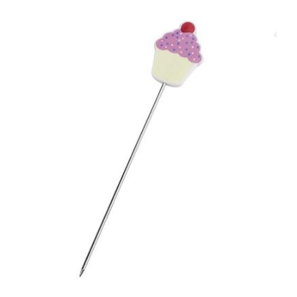 3 st rostfria kaktestare, kaktestare, kexbakningstestnål, DIY-bakverktyg för testning av kakor, bröd, muffins