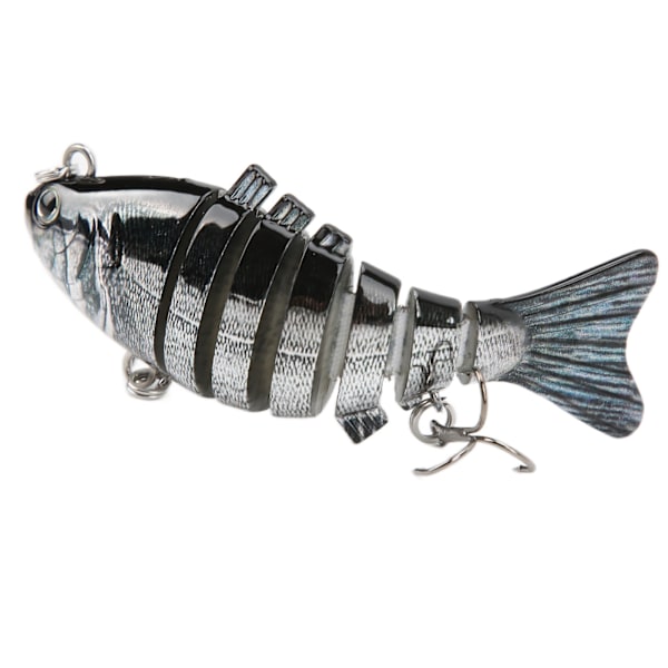 Fiskebete Hållbar imitation av plast Fake Multi Jointed Swimbbait Långsamt sjunkande Glidebait5#