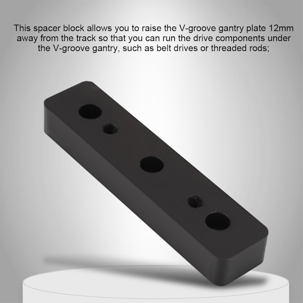 3D Printer Tilbehør Passer Til V Slot/Nema17 Aluminium Spacer Aluminium Pad M5 Gevind