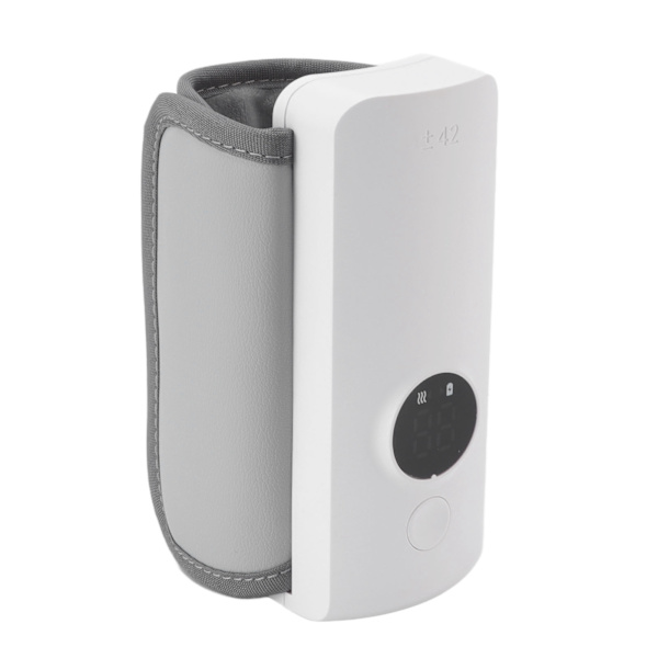Maidonpullon lämpöpussi ABS PU 3000mah X 2P 7.4V 2A 18W Eristetty USB-lataus Kannettava vauvanhoitotyökalu Äidinmaidolle