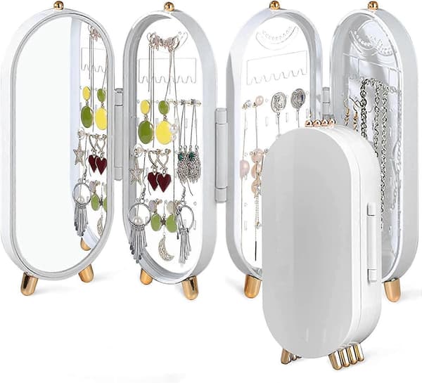 Jewelry Box Storage Rack (White)