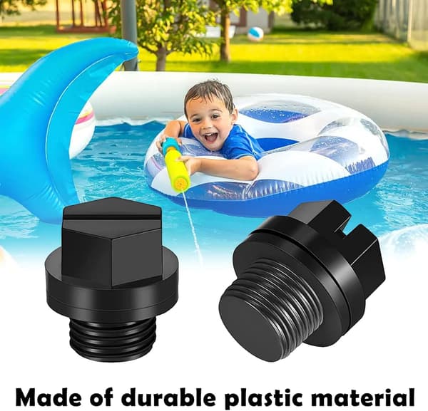 Pool Drain Plugs, Pool Pump Parts, Drain Plugs with Gaskets