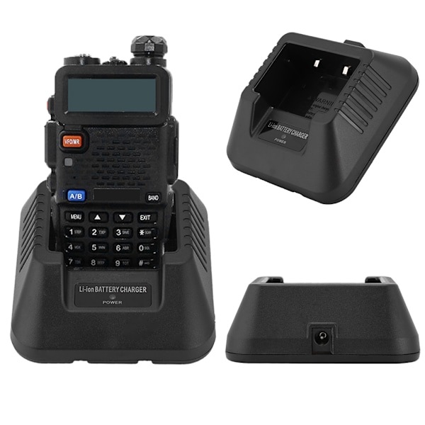 Akun laturi USB/Auton akun laturi Baofeng UV-5R DM-5R Plus radiopuhelimelle (EU-pistoke)