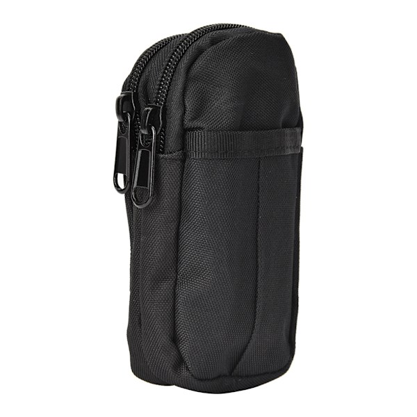 Vattentät Mobiltelefon Sport Midjeväska Gadget Pouch Utomhusväska Svart