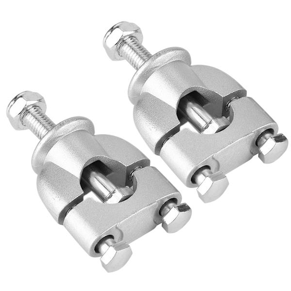1 Par Aluminium Motorcykel Fäste Höjare 22mm Motorcykel Styre Fästklämmor