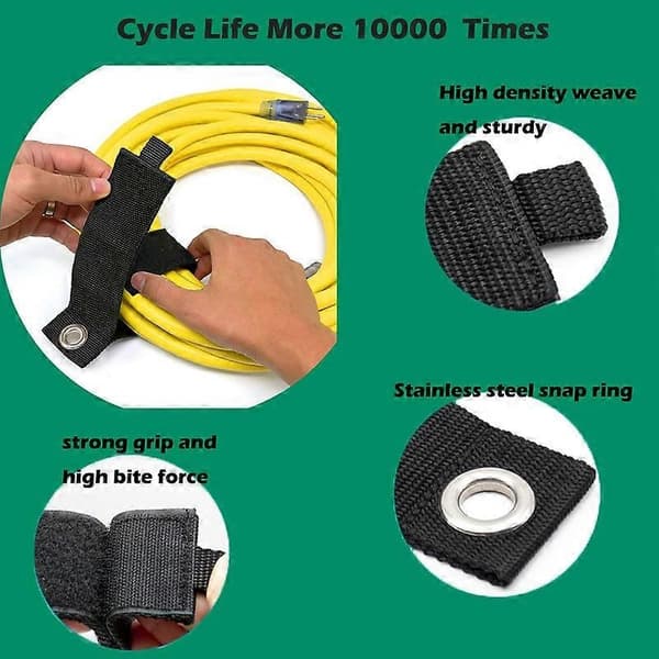 Cable, Hose, Rope Storage Straps, Organizer Cord Hanger