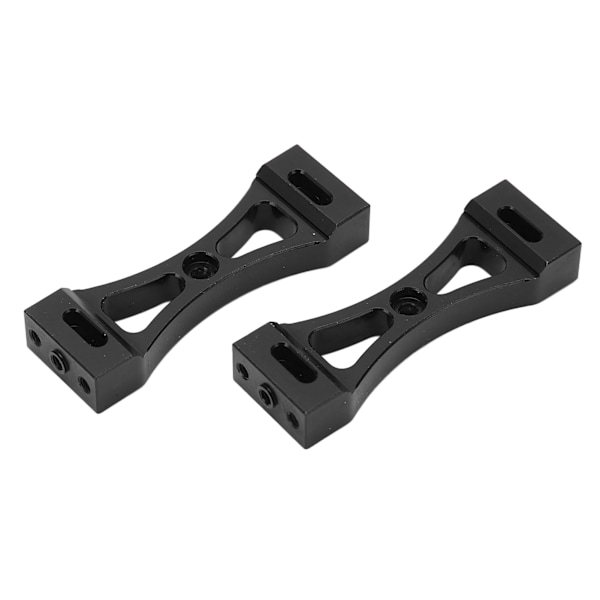 2 stk RC metalbjælke 53 mm længde Center fast montering aluminium til WPL B14 B16 B36 Q60 Q61 Sort