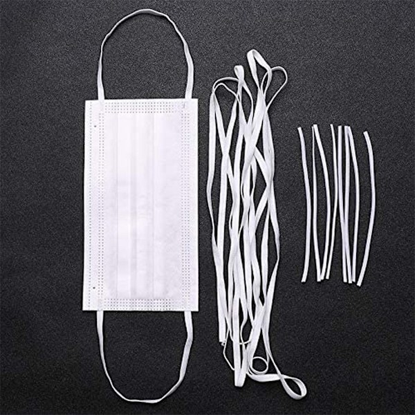 0,3/0,5/0,7 cm Elastiskt Band Gummiband Platt Dragsko Syband