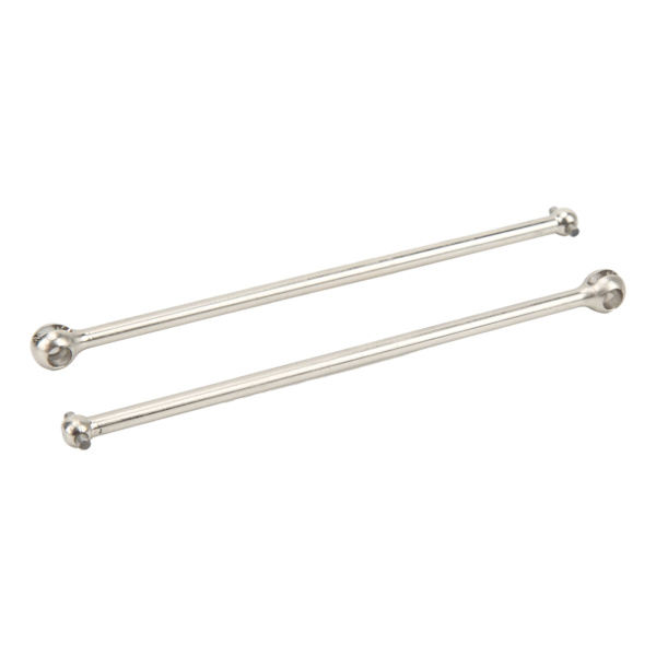 2 stk RC Foran Bak Drivaksel Stål 150mm Full Lengde CVD Dogbone Tilbehør for ARRMA 1/7 1/8 RC Bil Sølv