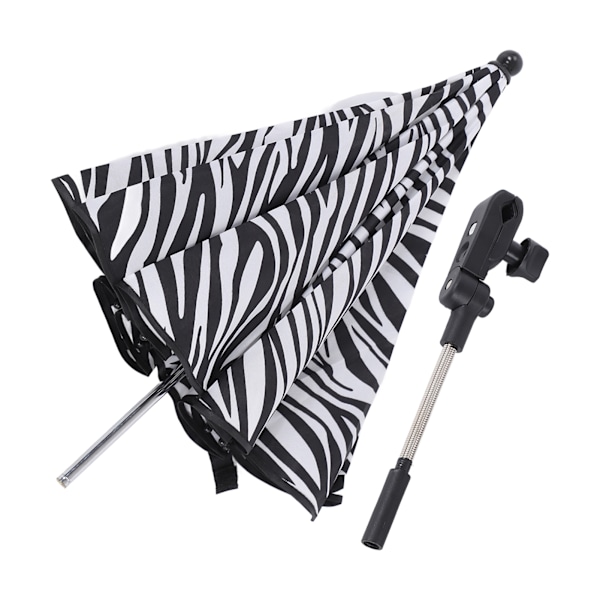 Barnevogn Paraply Justerbar Baby Trehjuling Solskyggeparaply for Sittevogn Barnevogn Rullestoler