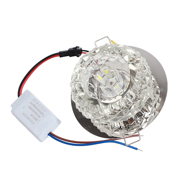 10CM 5W LED-taklampe, korridor, speil, krystall, overflate, montert LED-taklamper, stue, lysekrone, krystalllampe