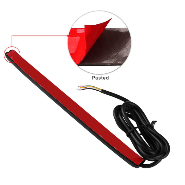 Motorcykel LED Blinkers Bakljusremsa 48SMD IP68 Vattentät Universal för Bilar Off Road ATV