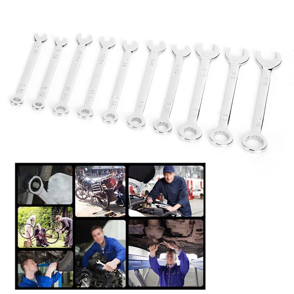 10 kpl/setti Mini-avaimet Dodekagon Pentalobe Avausyhdistelmäavaimet 4-11mm/(5/32-7/16in)Tuumaa