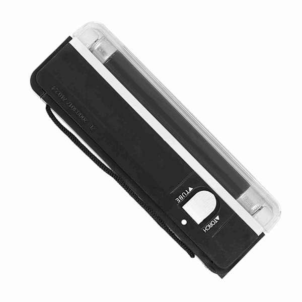 DL-01 Bærbar Batteridrevet Ultraviolett Lys Seddelkontrollør Tester Håndholdt Pengedetektor