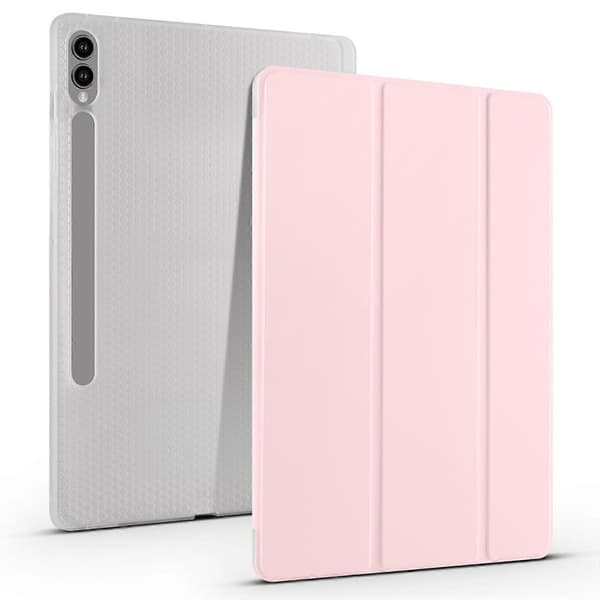 Case for Samsung Galaxy Tab S10+ with Pen Holder Tri-Fold Stand Tablet Protection Auto Wake/Sleep