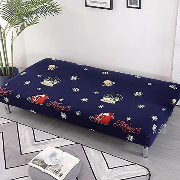 Sofaovertræk uden armlæn til sovesofa uden armlæn, 190-210 cm