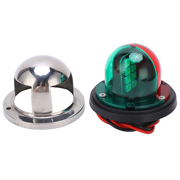 12V Båd Marine LED Navigationslys Rød Grøn Bådlys Marine Sejlsignallampe til Skib Yacht