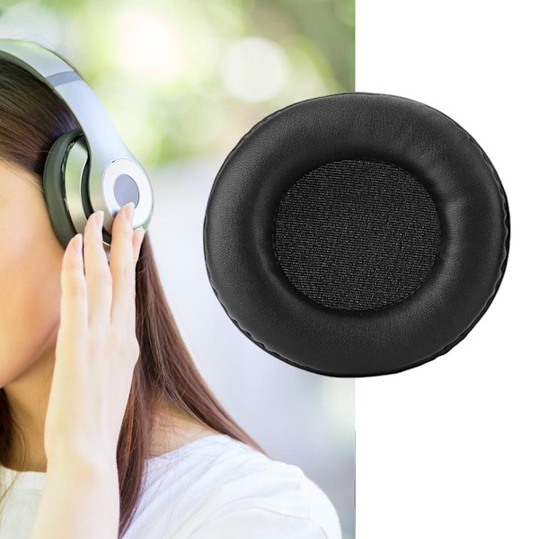 95MM Universelle Erstatningsøreputer Myk Skumpute Headset Deksel