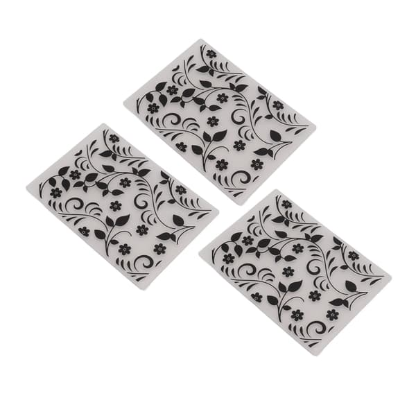 3 stk. pregefolder, multifunksjonelle DIY-pregemaler i plast for pregemaskin