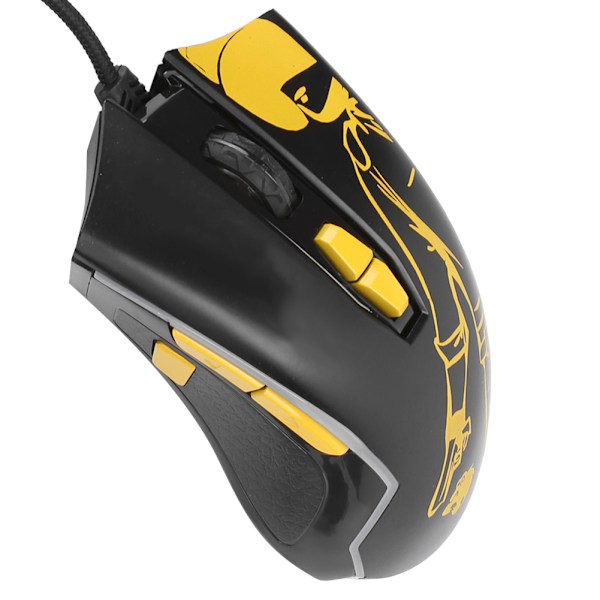 Gaming Mus M762 RGB USB Kablet 6 Justerbare DPI Ergonomisk Design Desktop Laptop Mus
