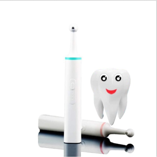 1kpl Home Electric Dental Polisher hammaskiven poistoaine hampaiden kiillotukseen, vihreä