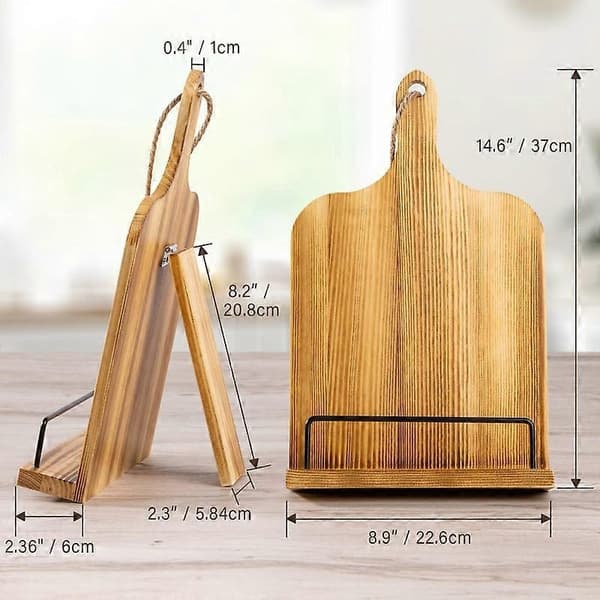 Cookbook Stand, Recipe Book Holder for Kitchen Counter