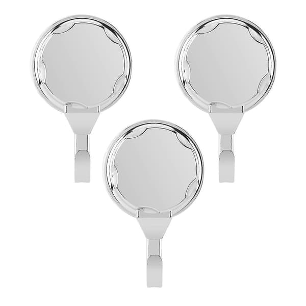 3 pcs/set Towel Hook ABS Towel Hanger with Suction Cup, Suitable for Bathroom and Kitchen p