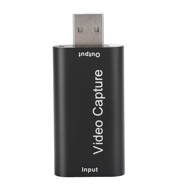 USB2.0 HDMI Video Capture Card 1 Vejs Live Broadcast Optageboks Support til OBSblack