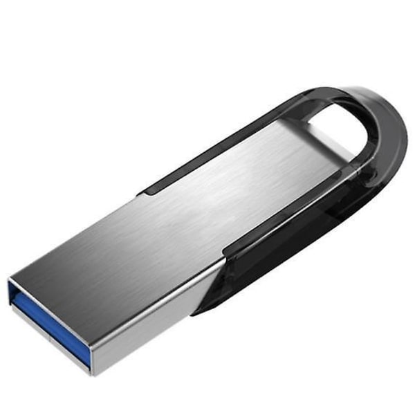 Højhastigheds 128 GB USB 3.0-flashdrev med kryptering - metaldesign