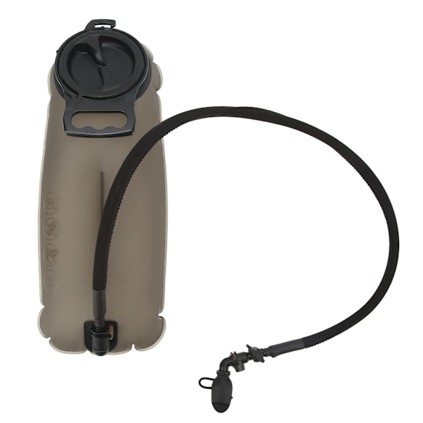 TPU Vattenpåse med PVC Drickslang Stor Kapacitet Utomhus Dricksväska Bergsklättring Löpning Reservoar Väska 2.5L