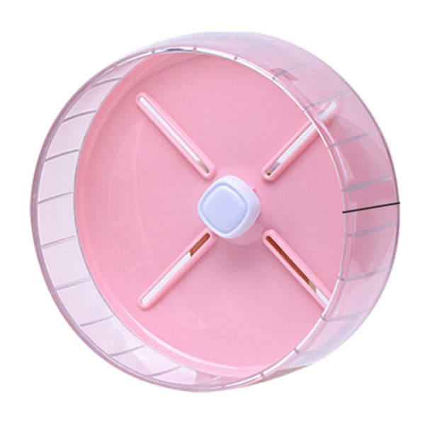 Hamster Exercise Running Wheel Silent Hamster Wheel Toys for Small Pets Hamster Cage 20cm/7.9in Pink