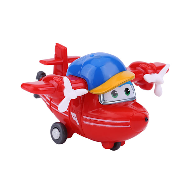 Miniplane Legetøj Animation Action Figur Transformerende Robot Flyvemaskine Børnelegetøj (#1)