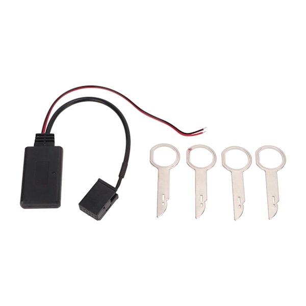 Bluetooth Musikkadapter for Bil Stereo Aux Kabel Erstatning for Ford Mondeo MK3 Focus 2 MK2