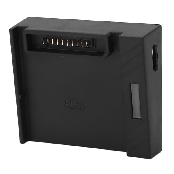 Drone Batterilader med USB-kabel, Plastskal, Sort, Drone Batterilader Sæt til DJI AIR