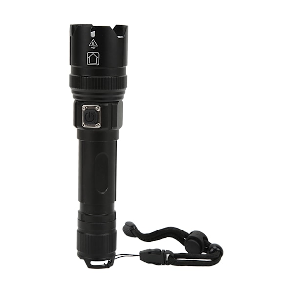 P50 LED-zoomikset taskulamppu USB-ladattava taskulamppu 5 tilaa Ulkoilma- ja leirintävalaistus