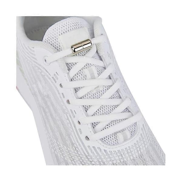 Elastiske sneakers med elastiske snørebånd uden binding