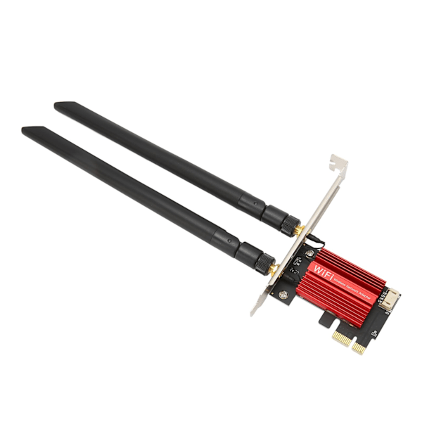 PCIE Netværkskort 2.4G 5G Dual Band Bluetooth 4.2 1200Mbps WiFi Netværkskort Modul til Windows 7 8 10 11