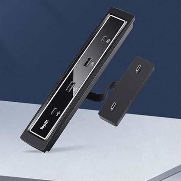 Tesla Model 3/Y Smart Dockningsstation Multiport USB-C Multiport Adapter för Tesla Model 3/Y Tillbehör