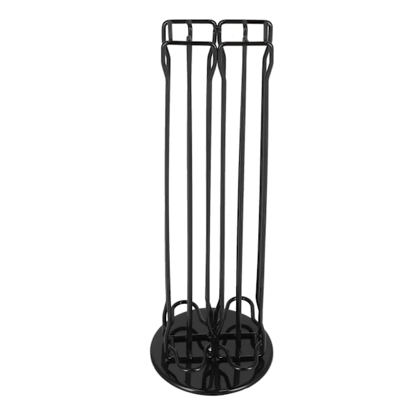 Kaffe Kapselholder 360° Drehbar Metall Kaffe Kapseln Halter Rack Einfaches Design Hält 40 Kaffeepads für Kaffeekapsel Lagerung